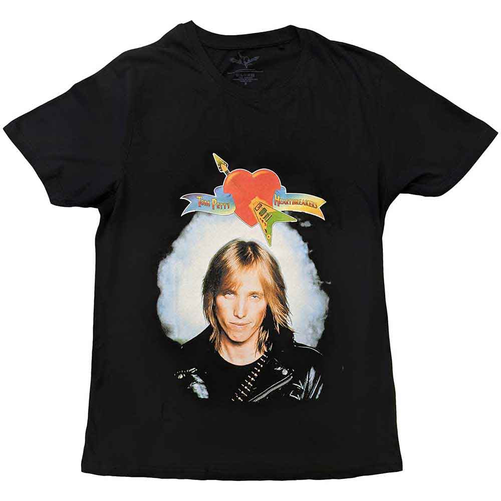 Tom Petty & The Heartbreakers Unisex T-Shirt: 1st Album (Black)