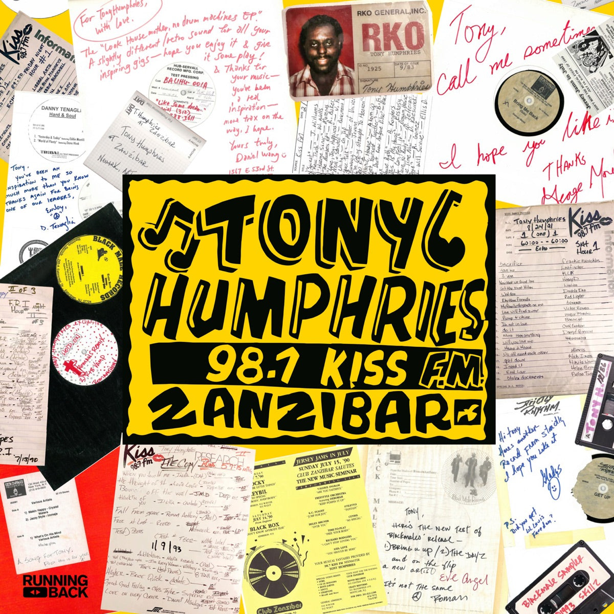 Tony Humphries – Running Back Mastermix: Tony Humphries - Kiss FM Zanzibar Years (Pt. 1)