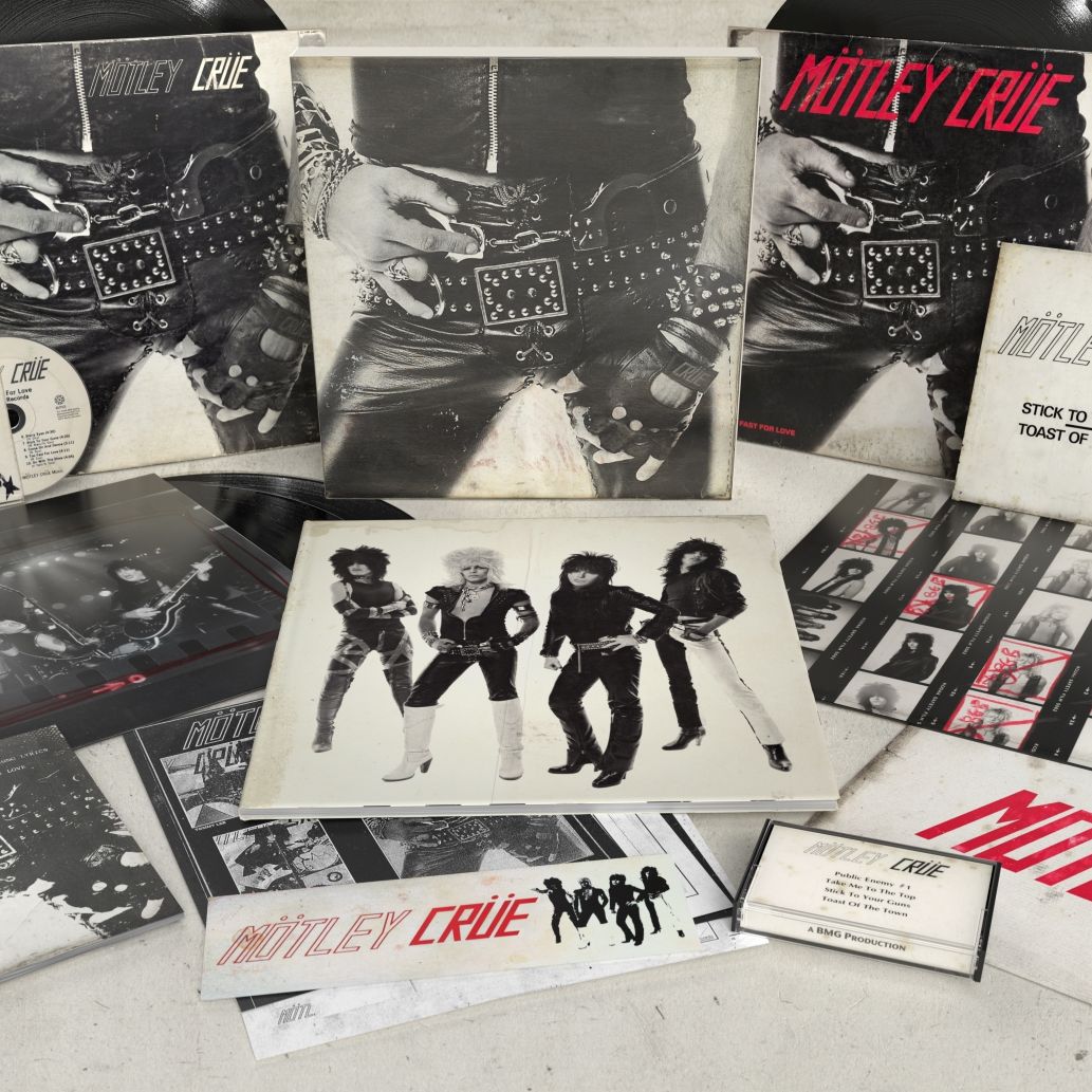 Mötley Crüe – Too Fast For Love 45th Anniversary (5LP/7” Single /CD /Cassette Box Set)