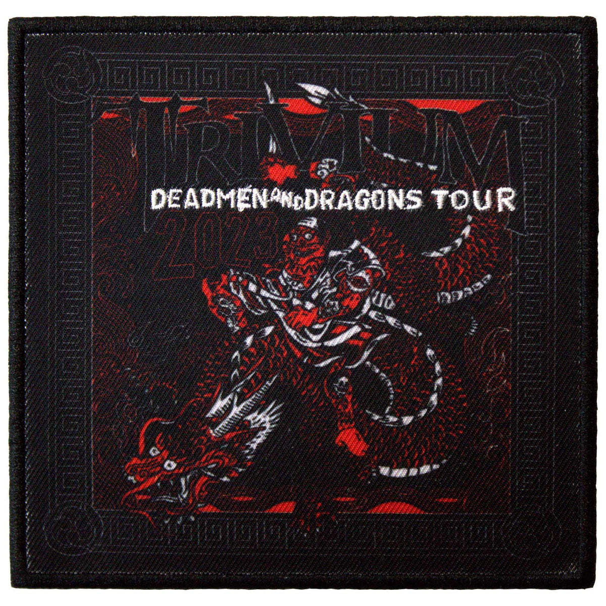 Trivium Standard Patch: Deadmen & Dragons Tour '23