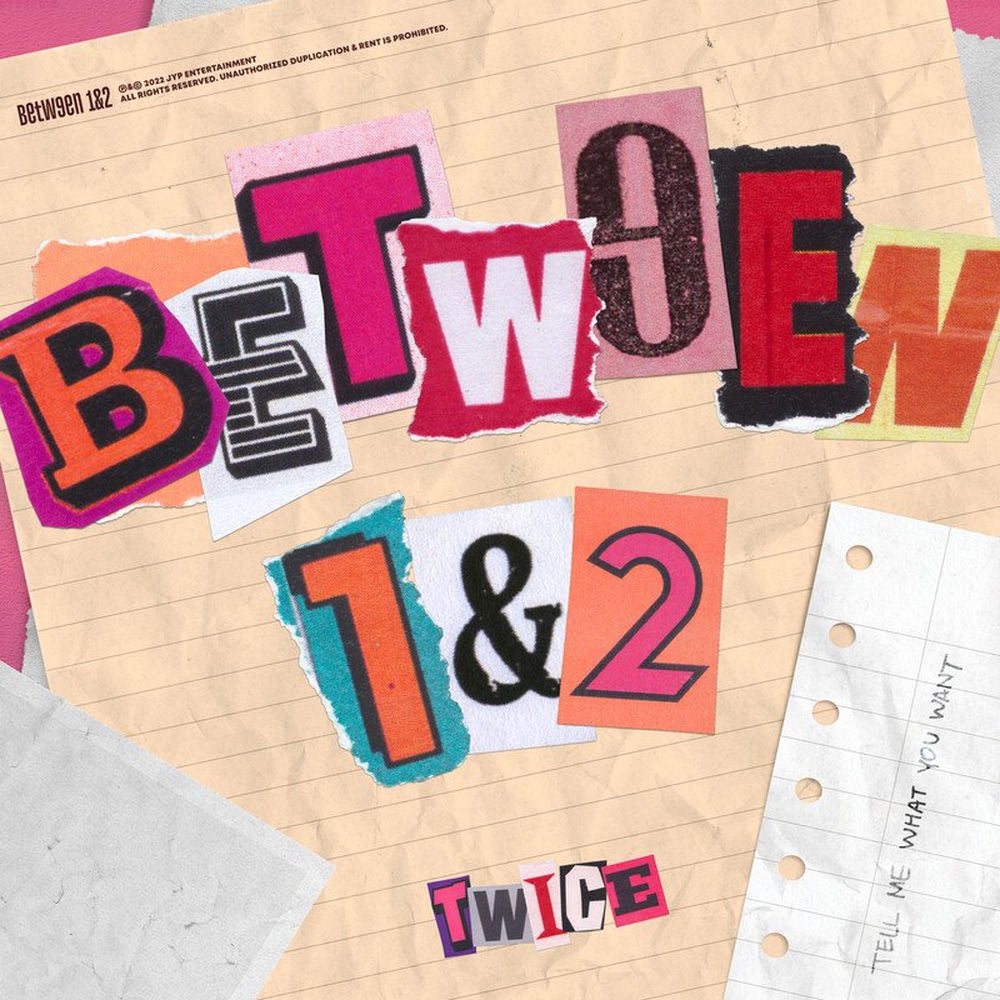 TWICE – BETWEEN 1&2