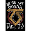 Twisted Sister Textile Poster: We're Not Gonna Take It