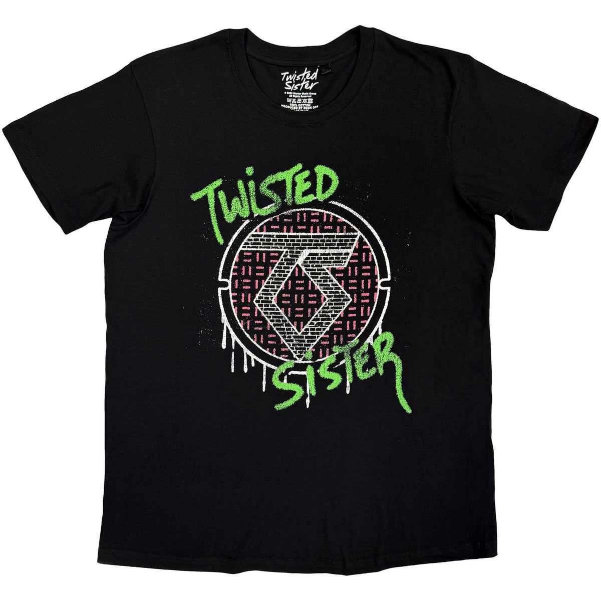 Twisted Sister Unisex T-Shirt: Come Out (Black)