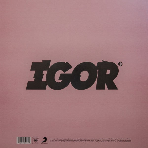Tyler, The Creator – IGOR — back cover