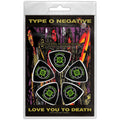 Type O Negative Tri-Tip Plectrum Pack: Love You To Death