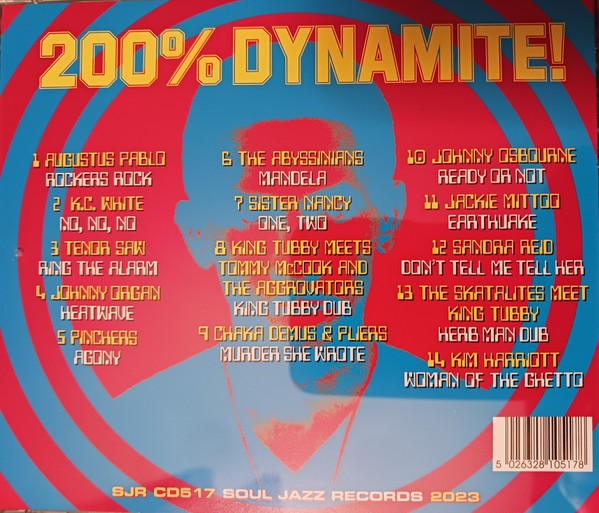 Various Artists – 200% Dynamite! — back cover