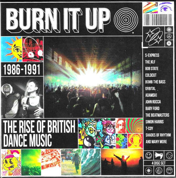 Various Artists – Burn It Up: The Rise of British Dance Music 1986–1991
