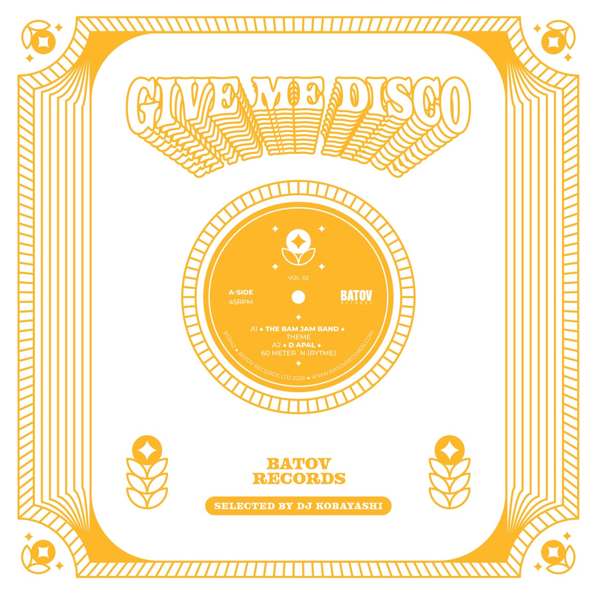 Various Artists – Give Me Disco - Vol 2 (Selected by DJ Kobayashi) - EP
