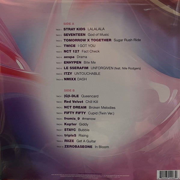 Various Artists – NOW That’s What I Call K‐Pop — back cover