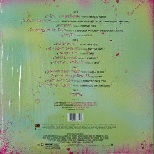 Various Artists – Suicide Squad: The Album — back cover