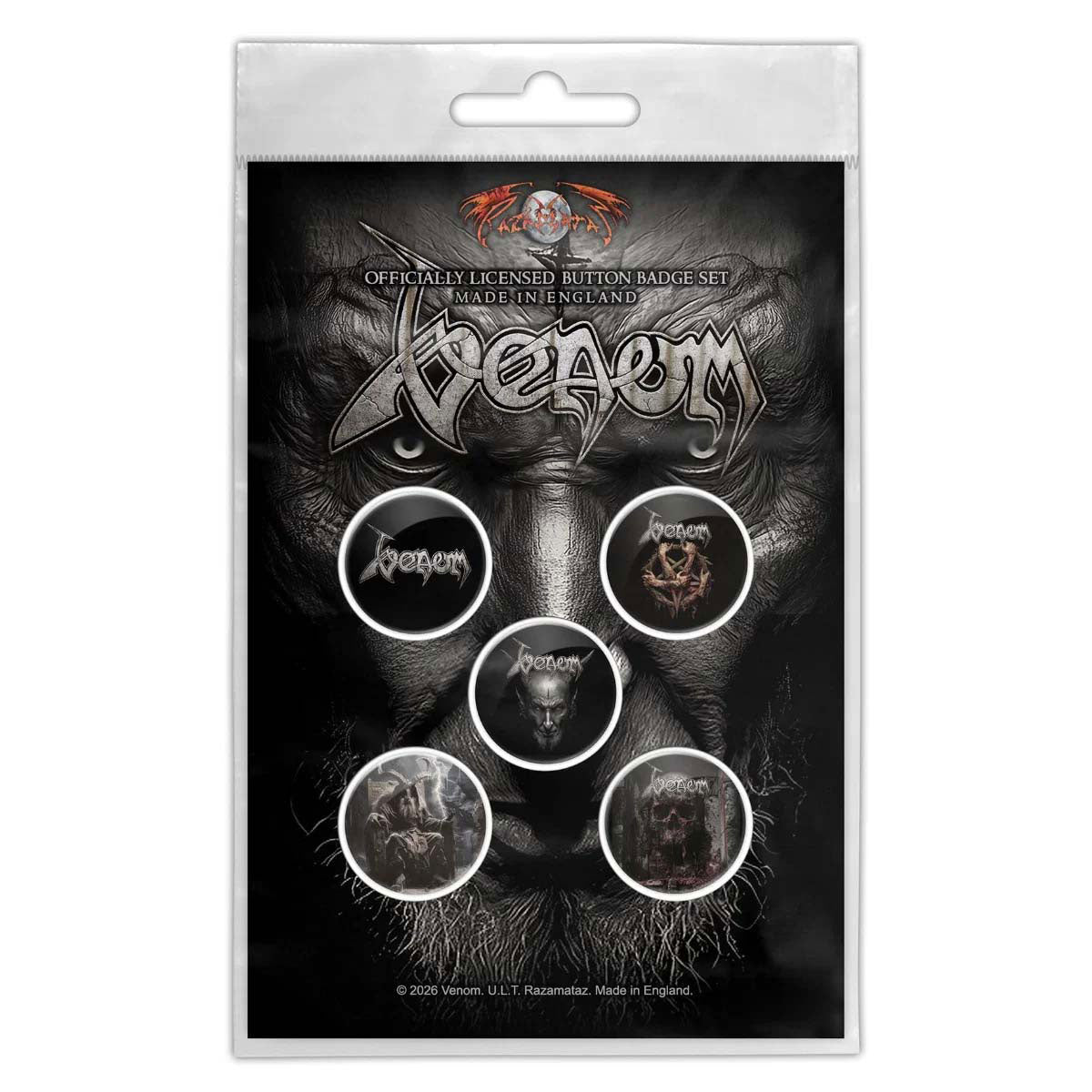 Venom  Button Badge Pack: Into Oblivion