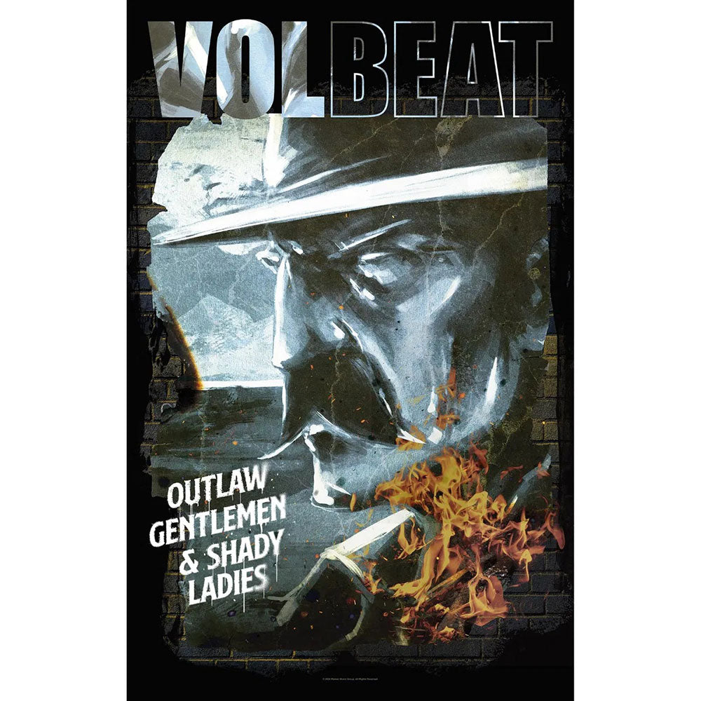Volbeat Textile Poster: Outlaw Gentlemen