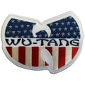 Wu-Tang Clan Woven Patch: Star-Spangled Logo