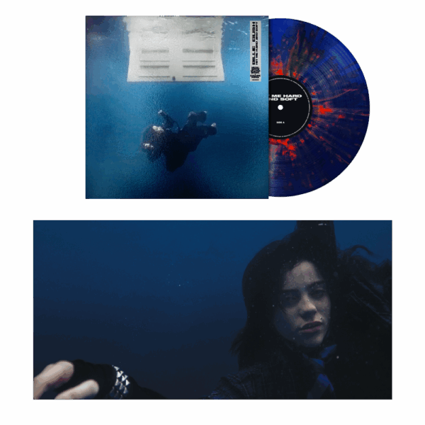Billie Eilish – Hit Me Hard And Soft - 1st Anniversary Blue/Orange Splatter BioVinyl edition