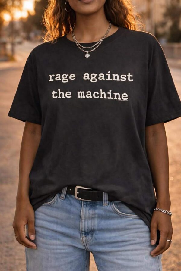Rage Against The Machine Unisex T-Shirt: Molotov (Black) (Back Print)