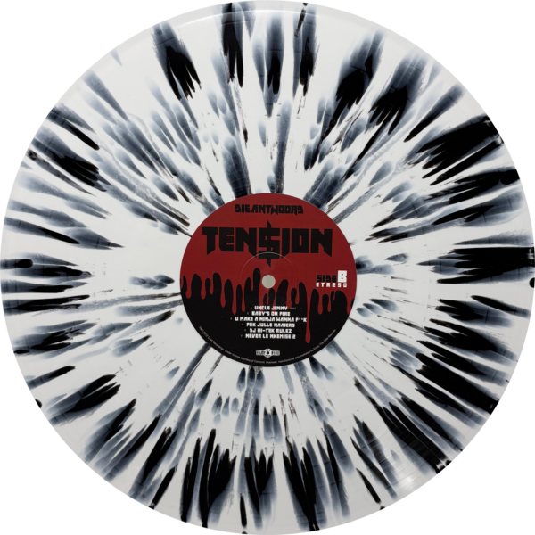 Die Antwoord - Ten$ion cover and vinyl